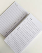 Undated Budget Planner Inserts in Personal Size