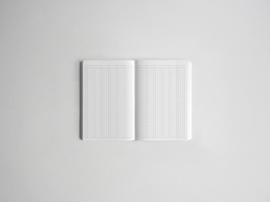 Undated Daily Pocket Planner with 480 Numbered Pages and Lay Flat Sewn Binding in a Softcover Format