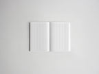 Undated Daily Pocket Planner with 480 Numbered Pages and Lay Flat Sewn Binding in a Softcover Format