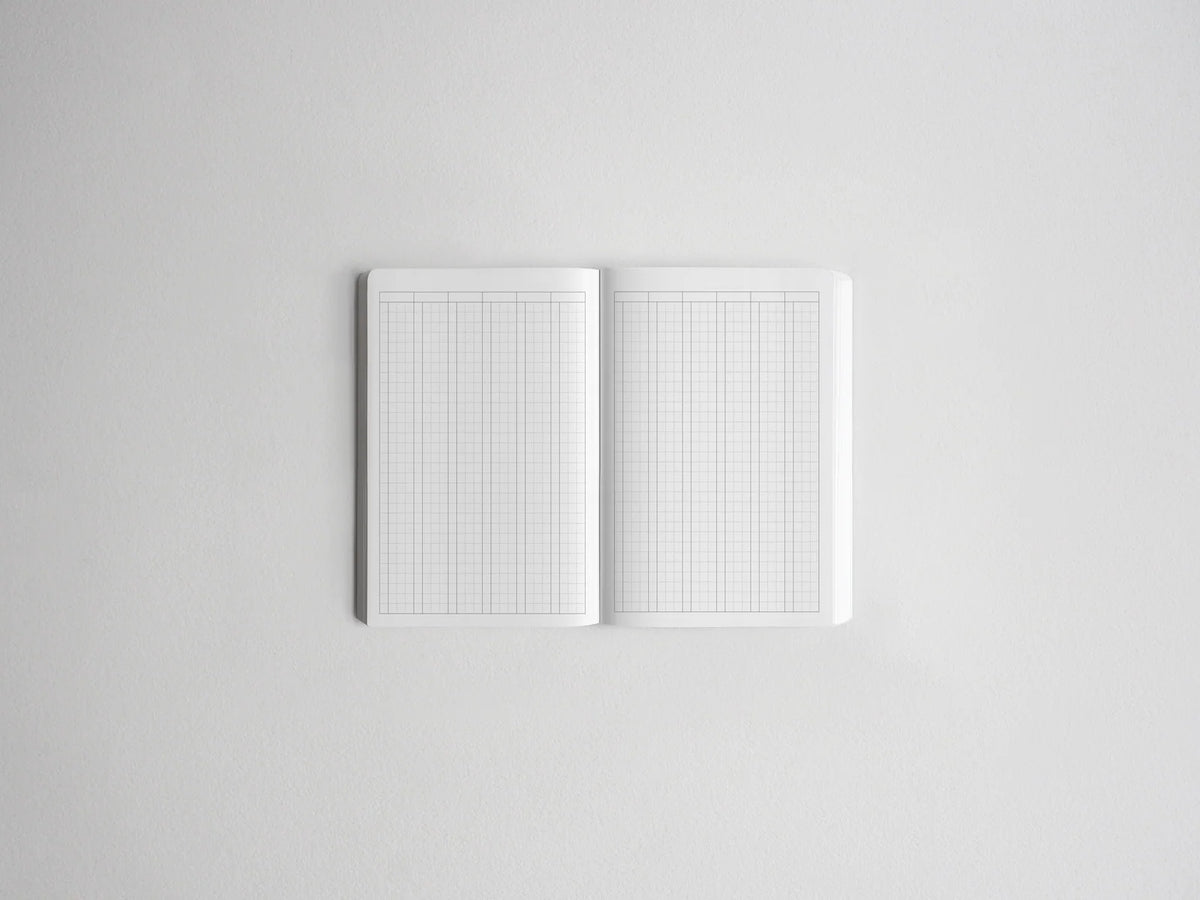 Undated Daily Pocket Planner with 480 Numbered Pages and Lay Flat Sewn Binding in a Softcover Format