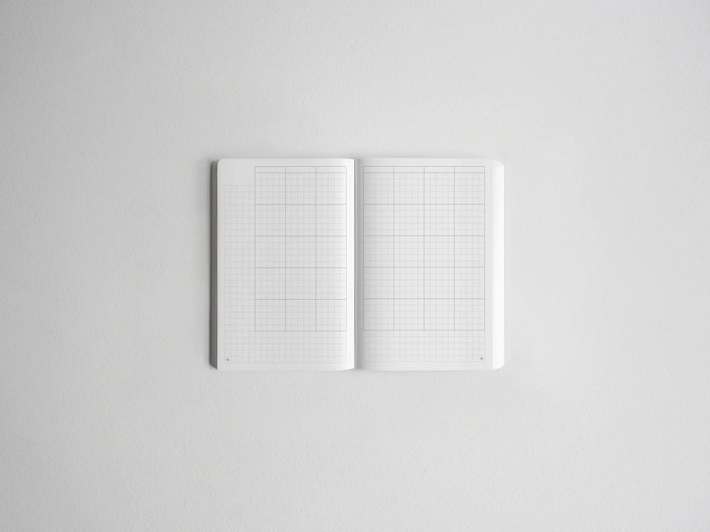 Undated Daily Pocket Planner with 480 Numbered Pages and Lay Flat Sewn Binding in a Softcover Format