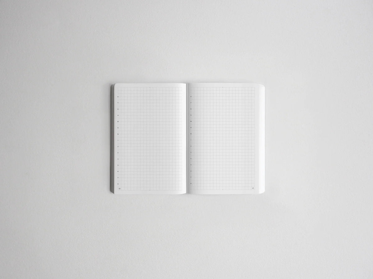 Undated Daily Pocket Planner with 480 Numbered Pages and Lay Flat Sewn Binding in a Softcover Format