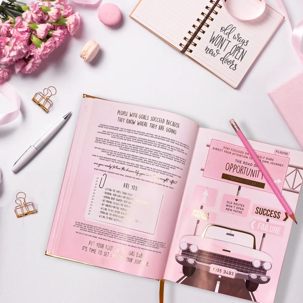 Undated Goal Setting Journal