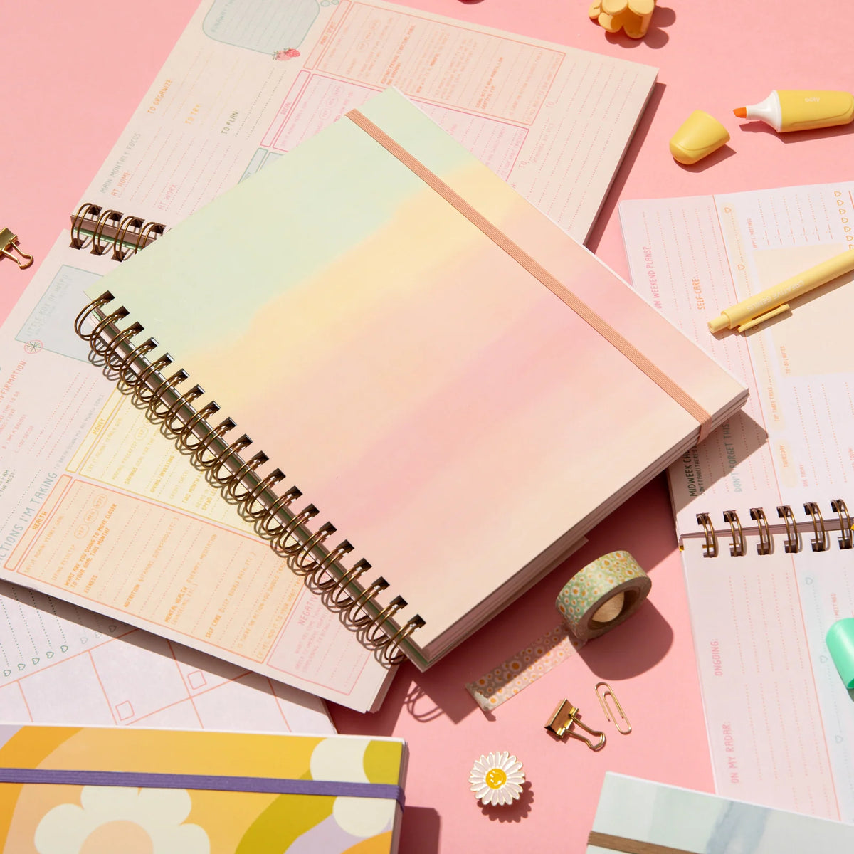 Undated Goal Setting Planner