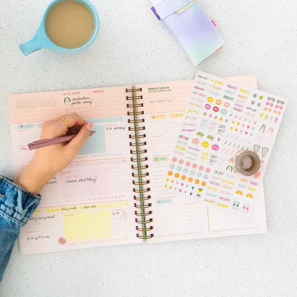 Undated Goal Setting Planner