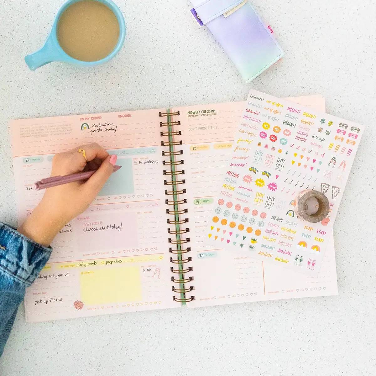 Undated Goal Setting Planner