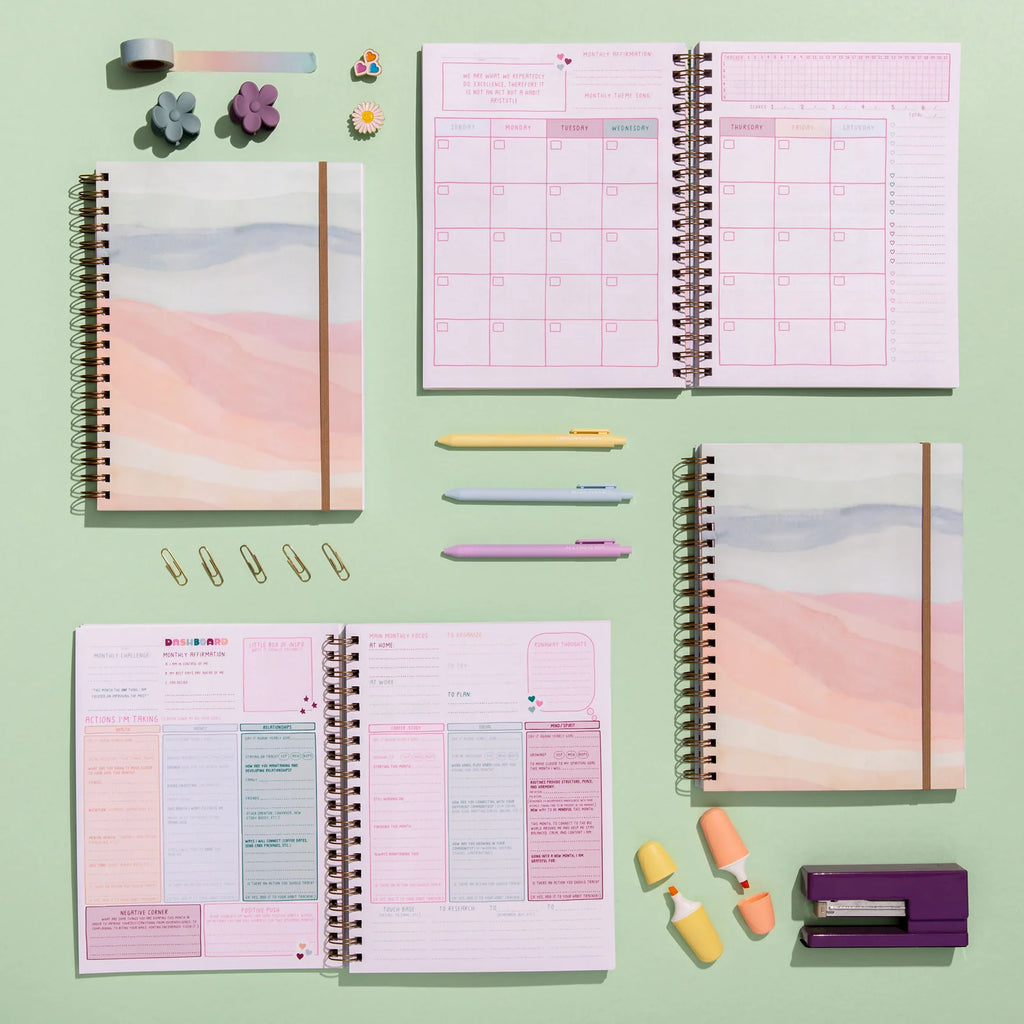 Undated Goal Setting Planner