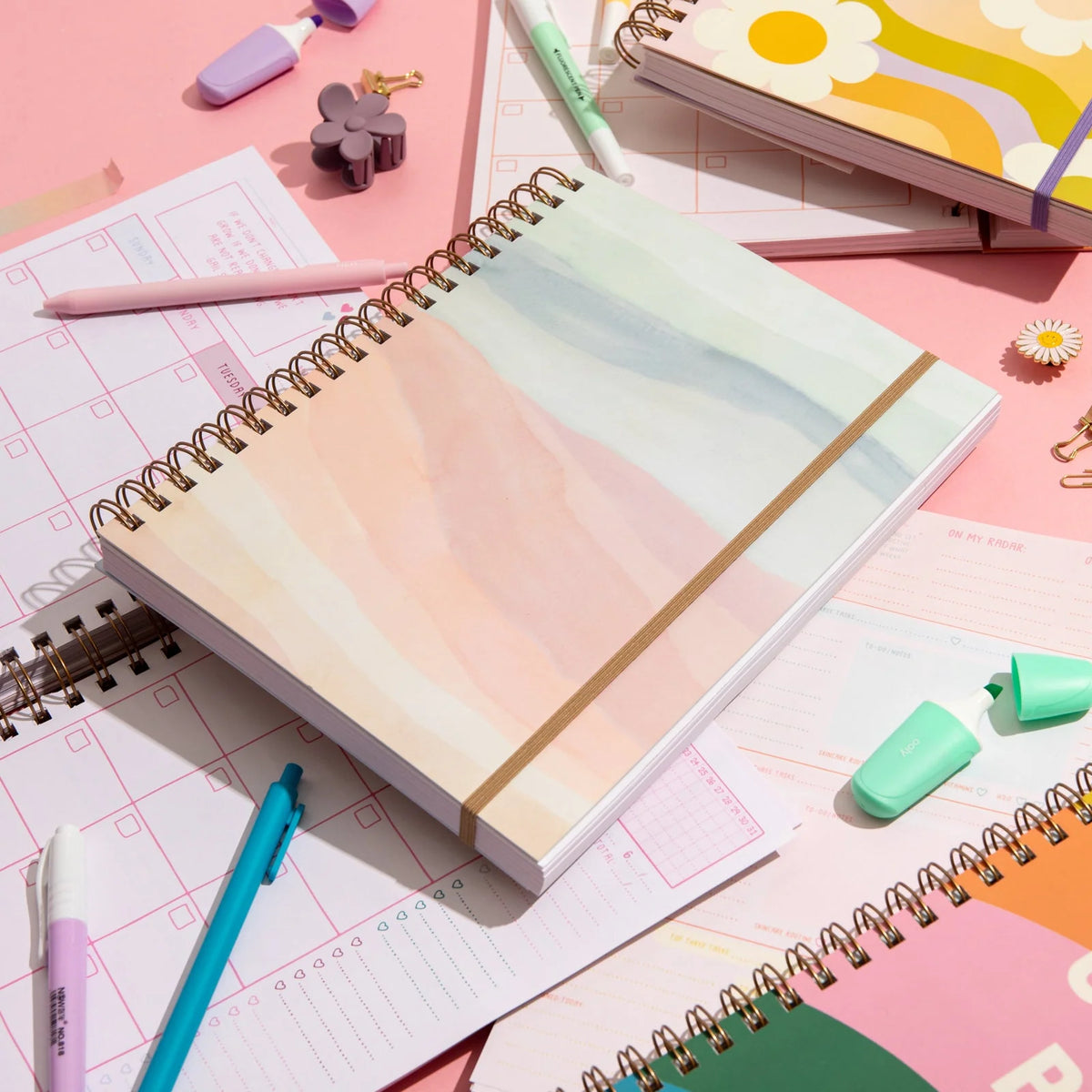 Undated Goal Setting Planner