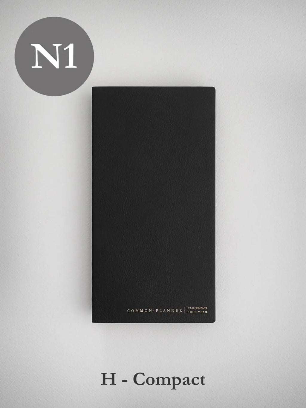 Undated Planner in N1 Horizontal Compact Format with 272 Pages and Lay Flat Sewn Binding for a Full Year