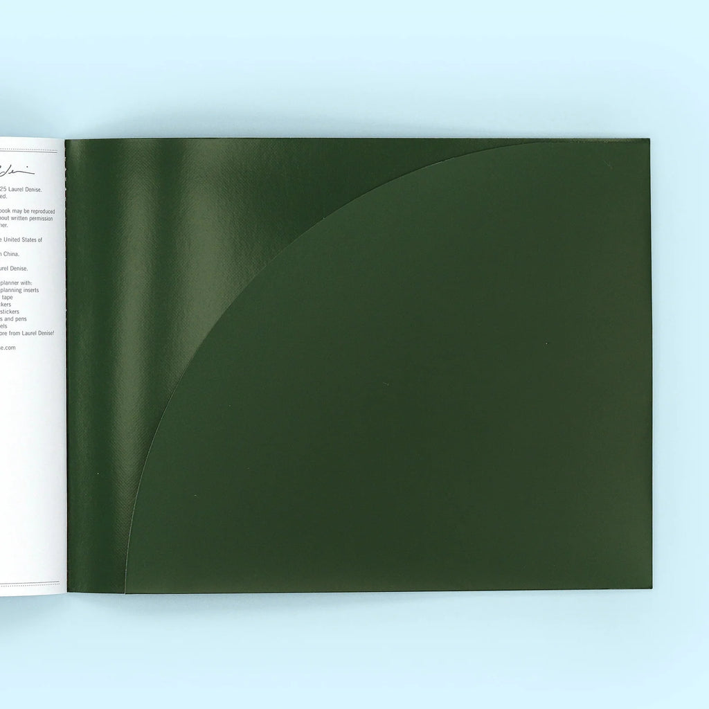 Undated Project Planner with Flexible Category Sections for Organizing Work Projects and Long-Term Goals