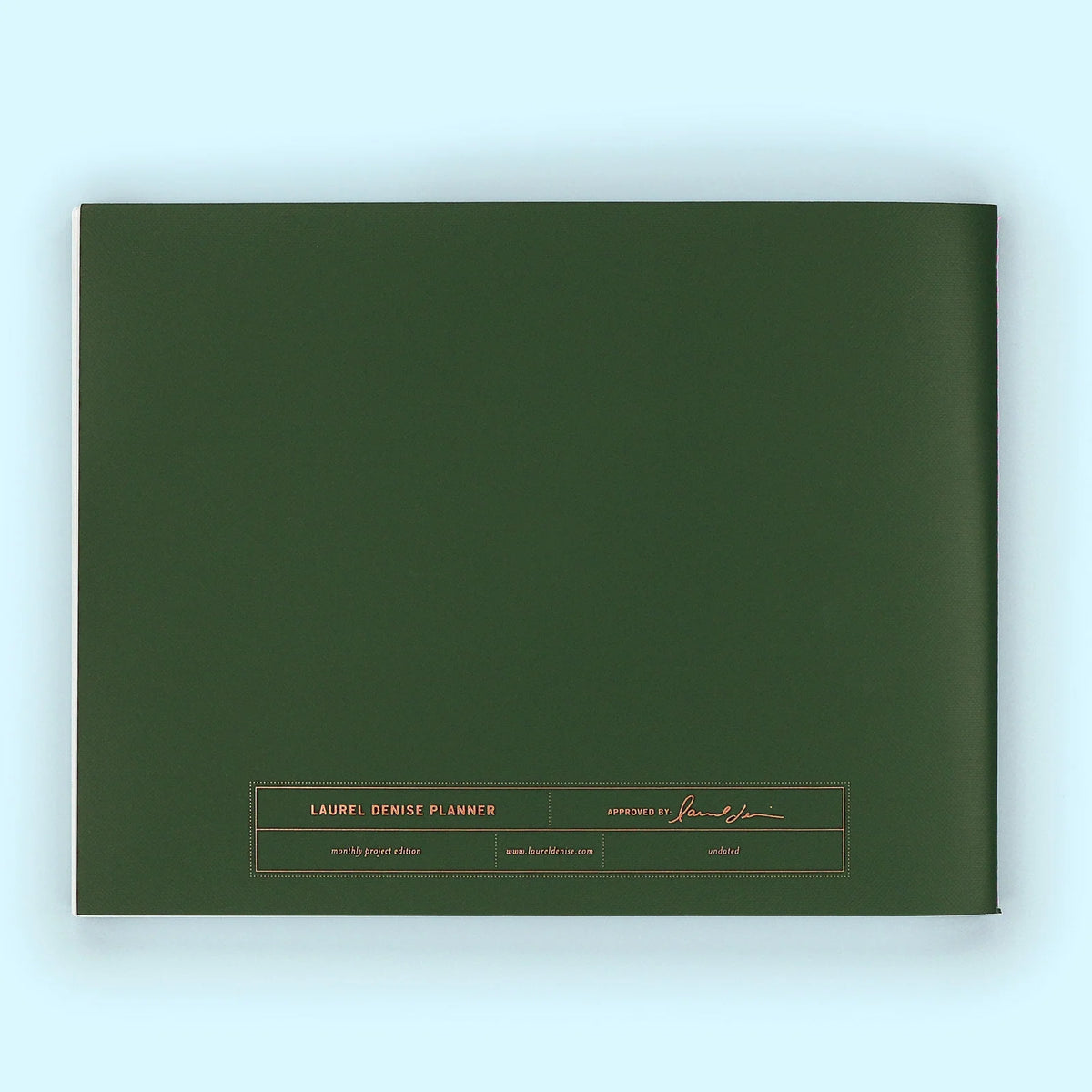 Undated Project Planner with Flexible Category Sections for Organizing Work Projects and Long-Term Goals
