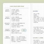 Undated Weekly Planner Notebook with Hard Cover, Monthly Calendars, Grid Notes, Dual Bookmarks and Expandable Pocket