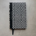 Undated Weekly Planner with a Wipeable Checkers Cover and Equal Space for Weekdays and Weekends