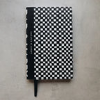 Undated Weekly Planner with a Wipeable Checkers Cover and Equal Space for Weekdays and Weekends