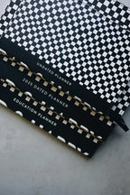 Undated Weekly Planner with a Wipeable Checkers Cover and Equal Space for Weekdays and Weekends
