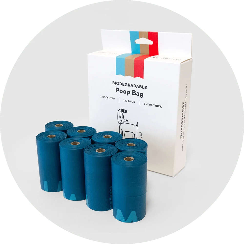 Unscented Dog Poop Bags