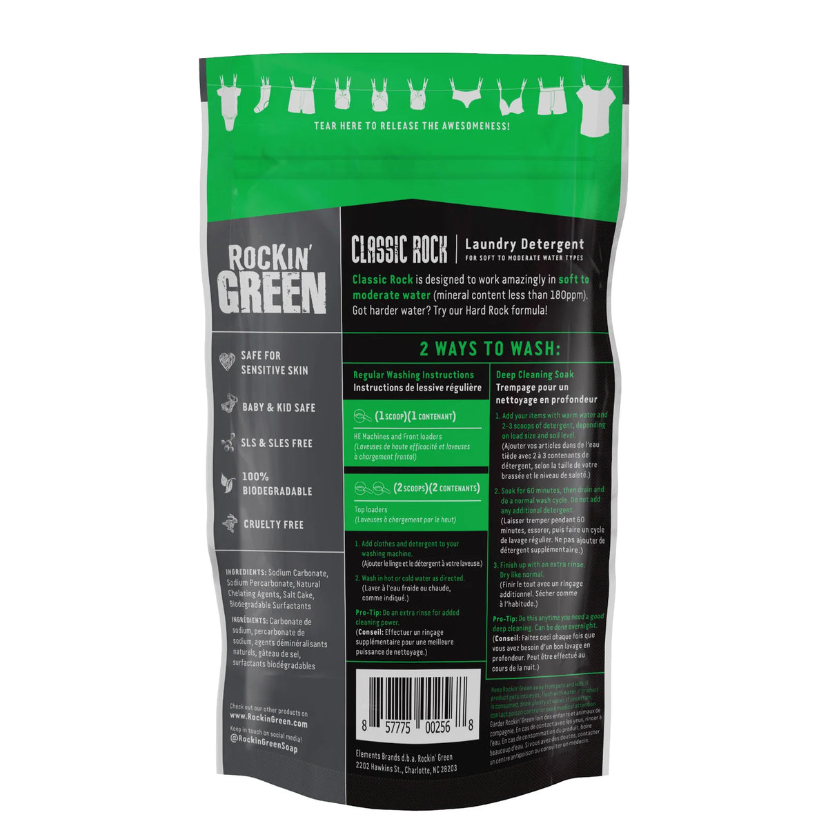 Unscented Laundry Detergent Powder