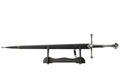 Unsharpened Anduril Collectible Sword in Mirror-Finish 440, COMES WITH SWORD STAND