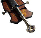 Unsharpened Anduril Collectible Sword in Mirror-Finish 440