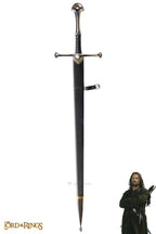 Unsharpened Anduril Collectible Sword in Mirror-Finish 440