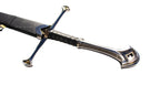 Unsharpened Anduril Collectible Sword in Mirror-Finish 440