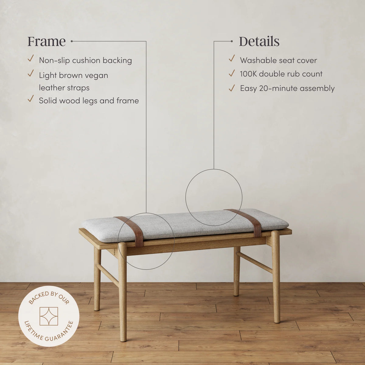 Upholstered Bench