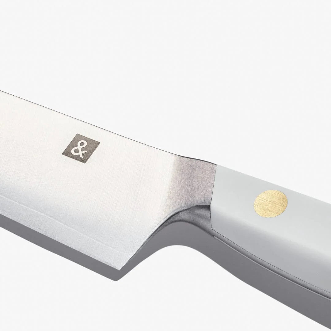 Utility Kitchen Knife in Shiso Green for Nimble Slicing, Cocktail Prep, and Everyday Kitchen Tasks