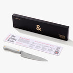 Utility Kitchen Knife in Shiso Green for Nimble Slicing, Cocktail Prep, and Everyday Kitchen Tasks