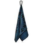 Utility Towel for Gym Workouts, Golf, Hiking and Work with Quick-Dry Waffle Polyester and Carabiner Clip