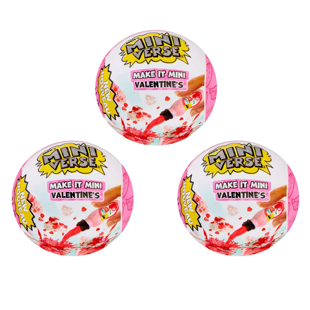 Valentine's Miniature Collectibles 3-Pack