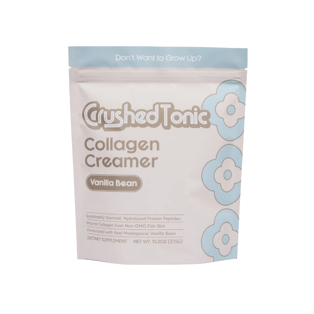 Vanilla Bean Collagen Creamer for Coffee and Matcha with Real Madagascar Vanilla Bean Specks