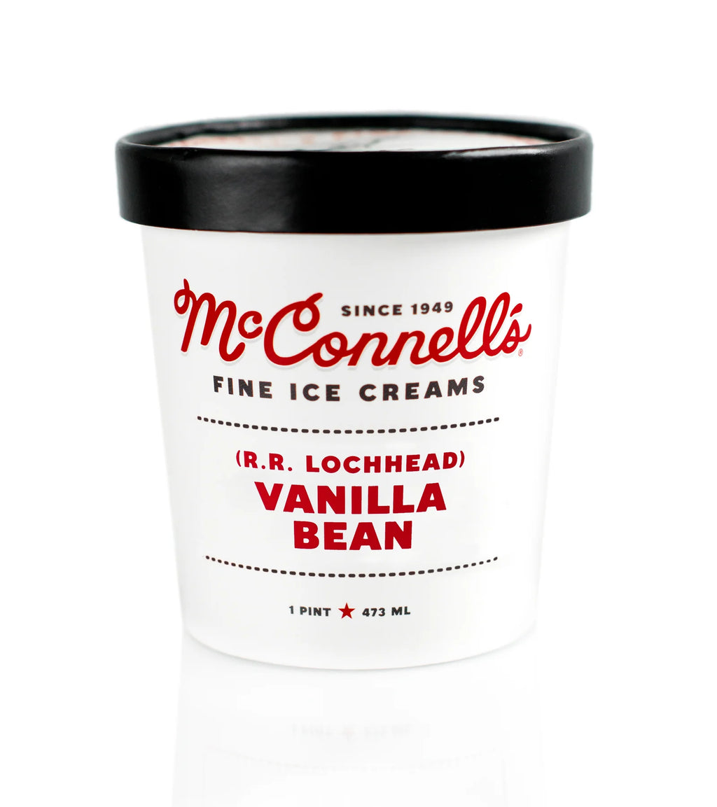 Vanilla Bean Ice Cream with Full-Flavored Classic Vanilla Sourced from Farms in Madagascar