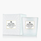 Vanilla Scented Classic Candle in a 9 oz Glass Jar