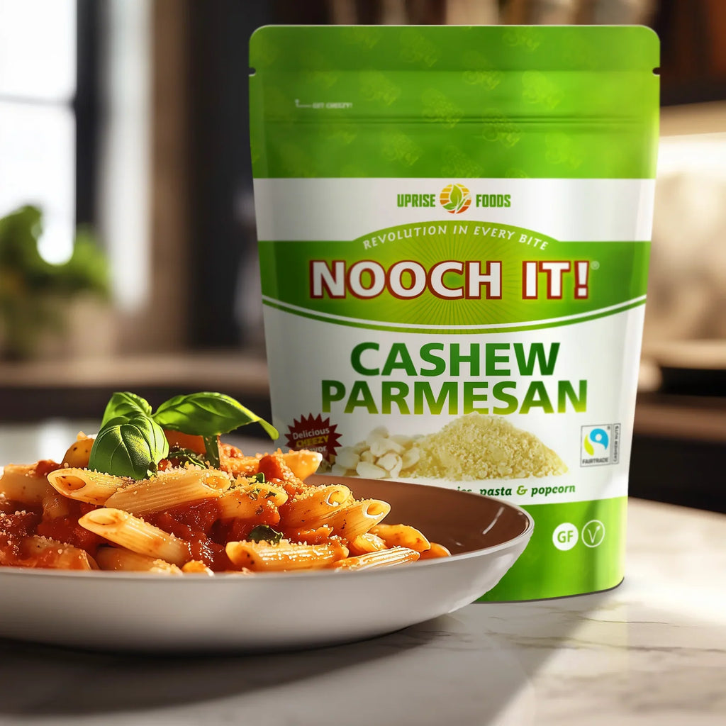 Vegan Cashew Parmesan Topping, 12oz Grated Dairy-Free Cheese