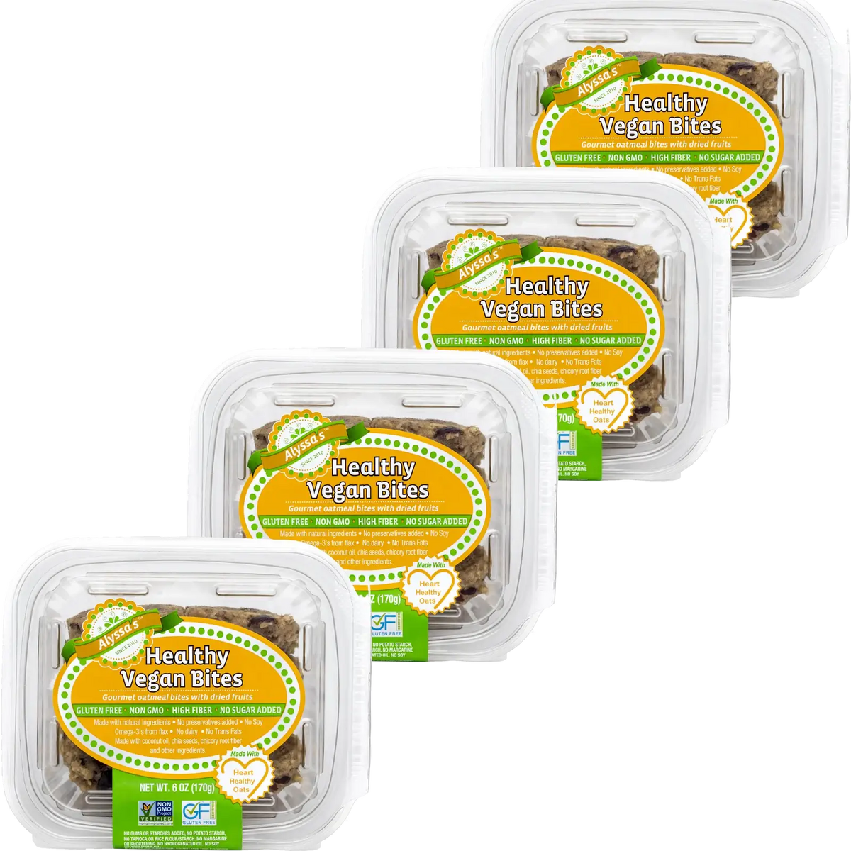 Vegan Oatmeal Cookies 4-Pack