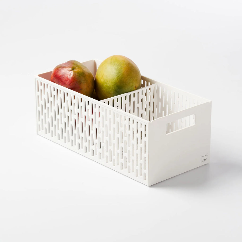 Vegetable Storage Basket, White