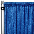 Velvet Backdrop Curtain Panel in Royal Blue, 10 ft Tall x 52 in