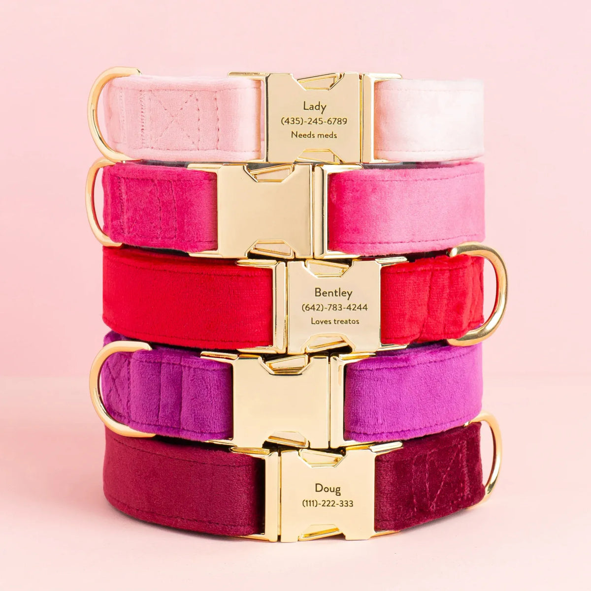 Velvet Dog Collar