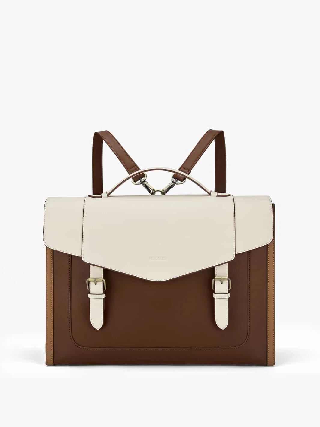 Vintage Vegan Leather Briefcase