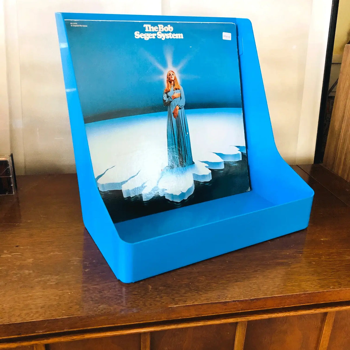 Vinyl Record Holder, Sky (blue)