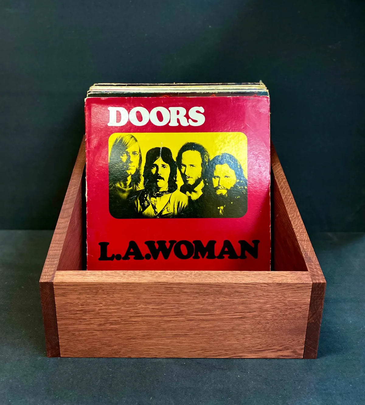 Vinyl Record Storage Box, Whole Lotta Rosewood