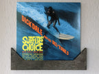 Vinyl Record Wall Display Ledge in Solid Pacific Coast Maple with Easy Hanging Hardware and Choice of Finish