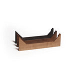 Vinyl Record Wall Display Ledge in Solid Pacific Coast Maple with Easy Hanging Hardware and Choice of Finish