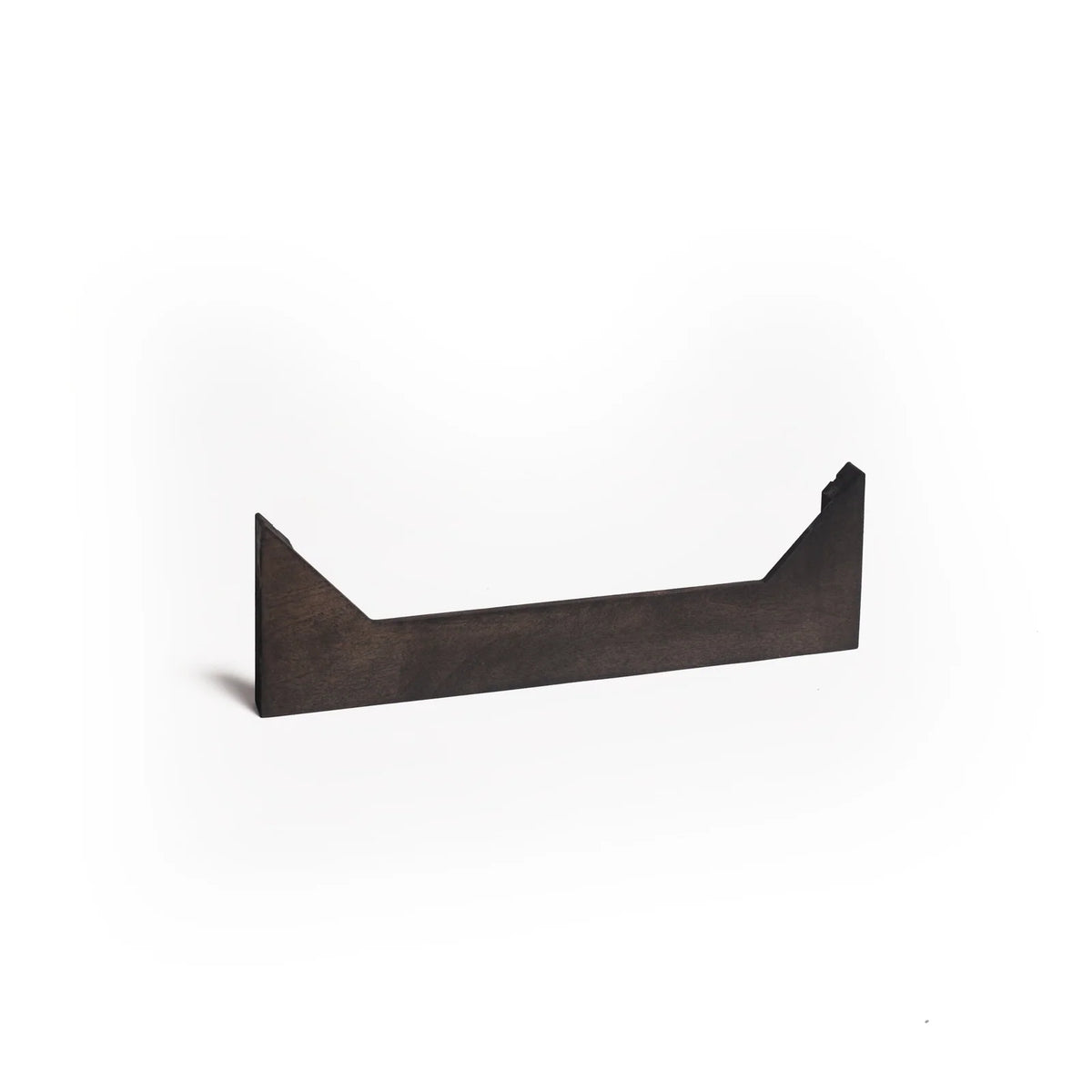 Vinyl Record Wall Display Ledge in Solid Pacific Coast Maple with — Ebony / One / Ebony / Two / Ebony / Three / Ebony / Four