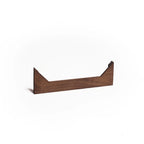 Vinyl Record Wall Display Ledge in Solid P — Dark Walnut / One / Dark Walnut / Two / Dark Walnut / Three / Dark Walnut / Four