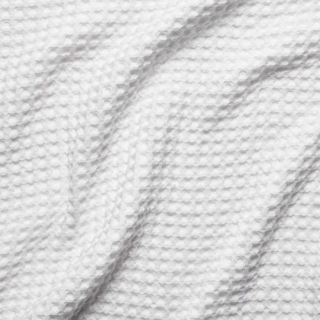 Waffle Bath Towels Set of 2 in 100% Long-Staple Turkish Cotton,