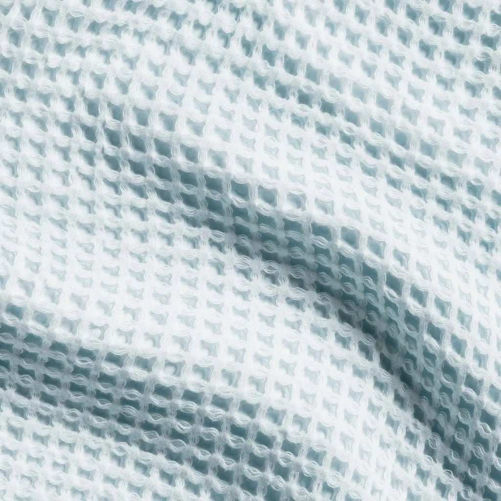 Waffle Bath Towels Set of 2 in 100% Long-Staple Turkish Cotton,