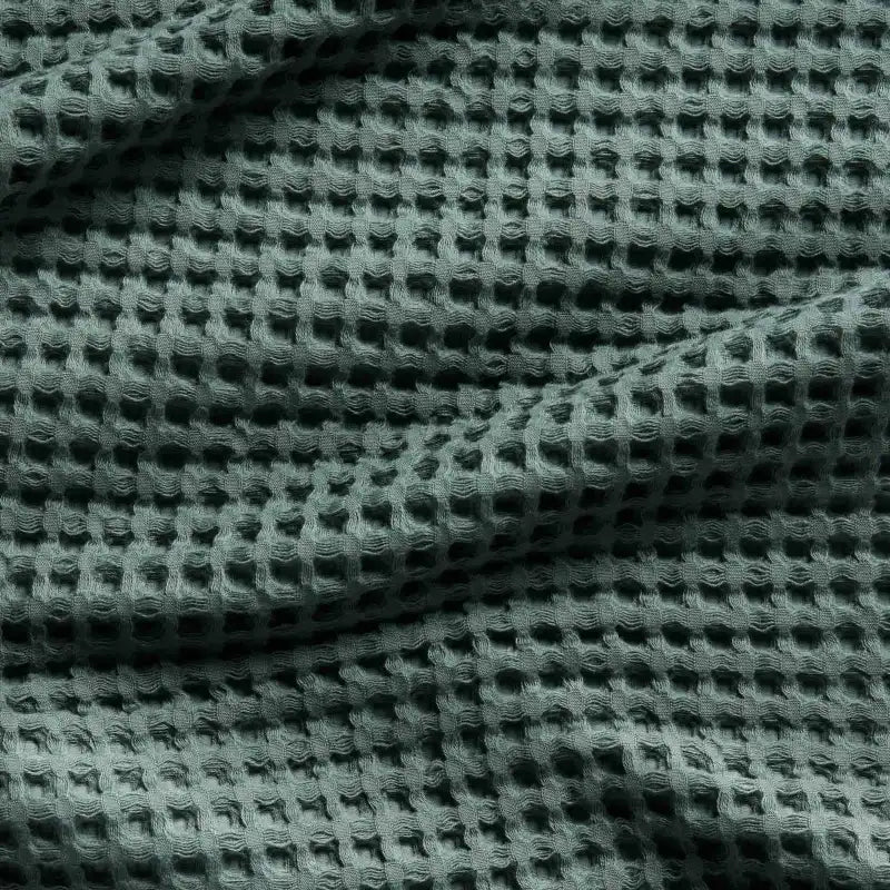 Waffle Bath Towels Set of 2 in 100% Long-Staple Turkish Cotton,