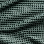 Waffle Bath Towels Set of 2 in 100% Long-Staple Turkish Cotton,