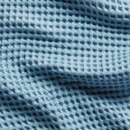 Waffle Bath Towels Set of 2 in 100% Long-Staple Turkish Cotton,